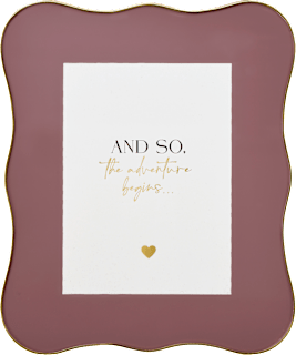 Bilderrahmen 13x18 cm, lila Paradies