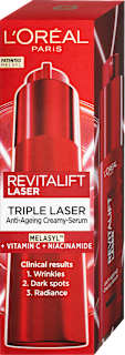 Öregedésgátló krém-szérum Laser Triple Action L'ORÉAL PARiS REVITALIFT
