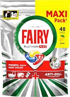 Geschirrspül-Tabs All in One Platinum Plus Zitrone FAIRY