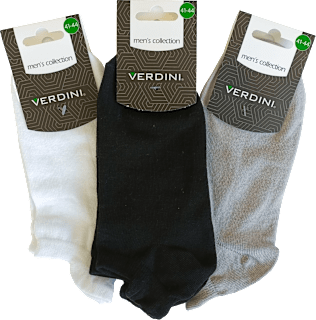 Șosete sneaker pentru bărbați mărimea 41-44 VERDINI