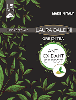 Dres Green Tea 15DEN, bej, M2 LAURA BALDINI
