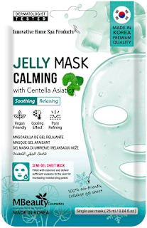 JELLY MASK CALMING maska za lice MBeauty