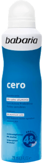 Deodorant spray cero babaria