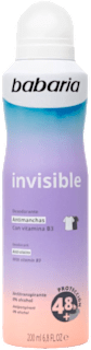 Deodorant spray invisible babaria