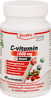 C-vitamin 1000mg+D3+Cink tabletta JutaVit