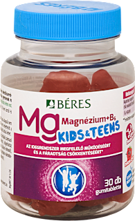 Magnézium+B6 Kids&Teens gumivitamin Béres