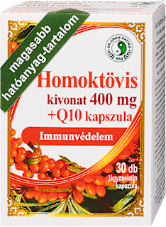Homoktövis kivonat 400 mg+Q10 kapszula DR CHEN PATIKA