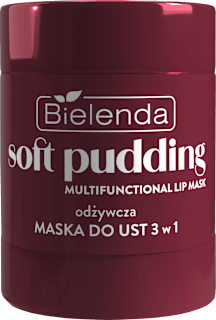 maska na rty Soft Pudding 3 v 1 Very Cherry Bielenda