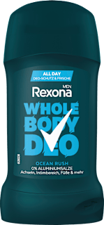 Férfi deo stift teljes testre, Ocean rush Rexona men