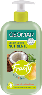 Fruity CREMA CORPO NUTRIENTE cocco e pera GEOMAR