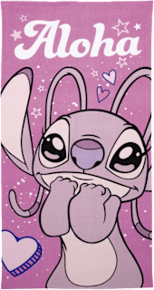 Dječji ručnik za plažu – Angel, rozi Disney