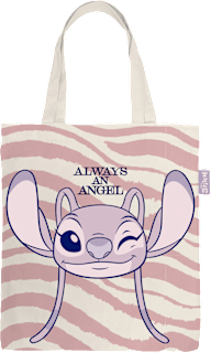 Pamučna torba – Angel, roza Disney