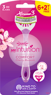 Дамска самобръсначка My Intuition Xtreme3  WILKINSON SWORD