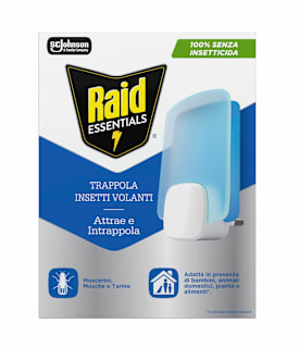 Essentials svetlosna zamka za leteće insekte Raid