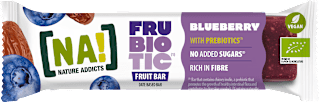 Sadna ploščica iz datljev in borovnicami Frubiotic N.A!