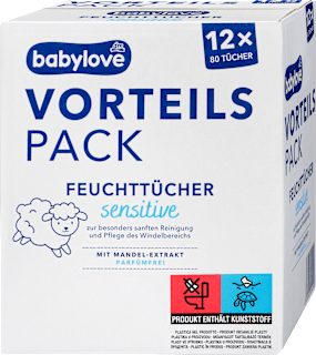Feuchttücher sensitive (12x80 St)  babylove