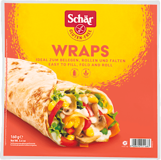 WRAPS tortilja, bez glutena Schär