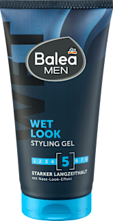 Stylingový gél na vlasy Wet Look Balea MEN