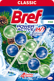 DUO PACK POWER AKTIV - WC osveživač Bref