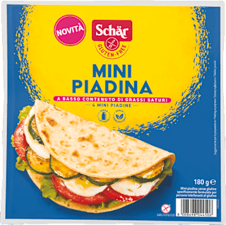 MINI PIADINA tortilja bez glutena Schär