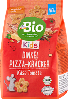 Bio pirini krekerji z okusom pice, od 3. leta dmBio