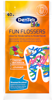 Nić dentystyczna z wykałaczką Kids Fun Flossers DenTek