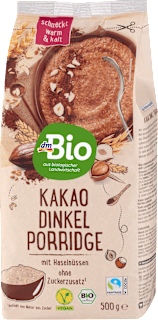 Kakaová špaldová kaša s lieskovcami dmBio
