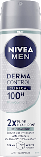 Antitranspirant Deospray Derma Control Clinical Ultra Comfort 100H NIVEA MEN