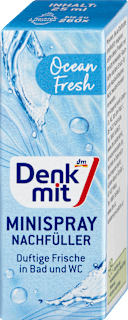 Lufterfrischer Minispray Nachfüllpack Ocean Fresh Denkmit