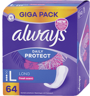 Slipové vložky Daily Protect Long always