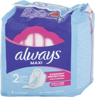 Hygienické vložky classic clean feel protection maxi always