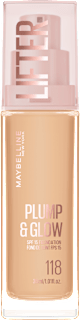 Podkład rozświetlający do twarzy Lifter Plump&Glow 118 MAYBELLINE NEW YORK