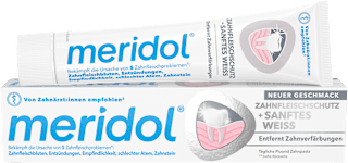 Zahnpasta Zahnfleischschutz sanftes Weiss meridol