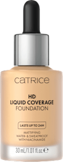 Foundation Liquid HD Coverage Waterproof 036 Hazelnut Beige CATRICE