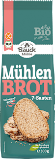 Backmischung Mühlenbrot 7-Saaten, glutenfrei Bauck Mühle
