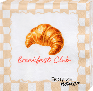 Servietten Croissant, beige (16,5x16,5 cm) BOLTZE