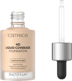 Podkład HD Liquid Coverage Foundation 010 Light Beige CATRICE