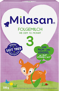 Folgemilch 3 ab dem 10. Monat Milasan