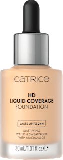 Podkład HD Liquid Coverage Foundation 005 Ivory Beige CATRICE