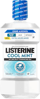 Mundspülung Cool Mint Extra Milde Minze alkoholfrei, 500 ml