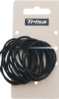Ластици тънки, черни TRISA