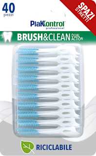 Scovolini interdentali monouso BRUSH&CLEAN Plakkontrol