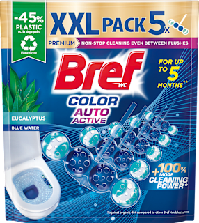 Color Auto Active WC blokk Eucalyptus illattal Bref