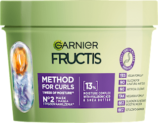 Maska nawilżająca do włosów kręconych Method for Curls GARNIER FRUCTIS