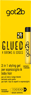 Gel fissante sopracciglia GLUED 2in1 got2b