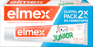 Zahnpasta Kinder Junior 6-12 Jahren (2x75ml) elmex