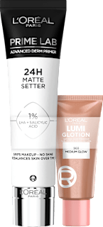 Make-up Set Primer Matte Setter & Mini Lumi Glotion 903 L'ORÉAL PARiS