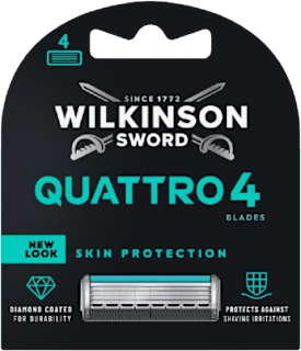 Férfi borotvabetét, Quattro Titanium Sensitive WILKINSON SWORD