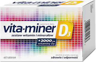 Suplement diety Vita-Miner D3 AFLOFARM
