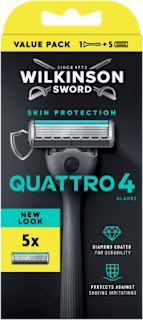 Férfi borotva készülék, 5 db borotvabetéttel WILKINSON SWORD